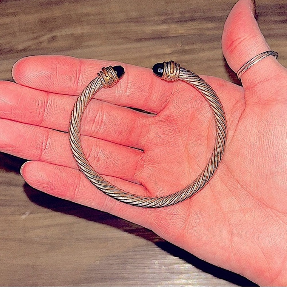 david yurman onyx cuff bracelet 🖤